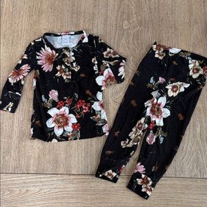 Lou Lou & Company Floral Set Size 3-6 Months